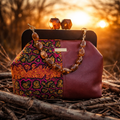 Sac CHUITY rouge bordeau